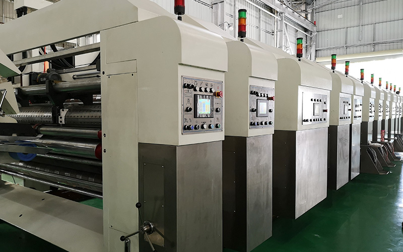 flexo printing for corrugated sheets machine